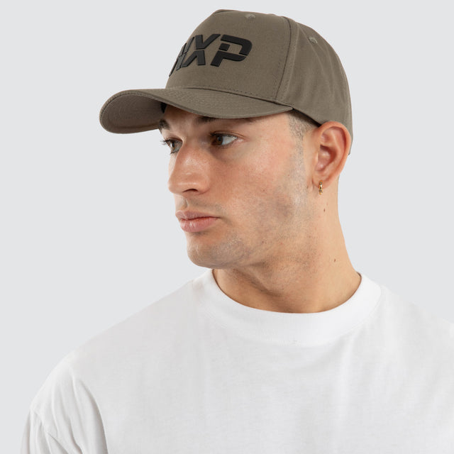 Model wears Axis Cap Khaki Caps Green – image 4