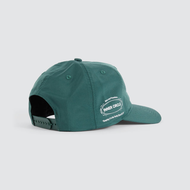 Compact Golfer Cap Rain Forest