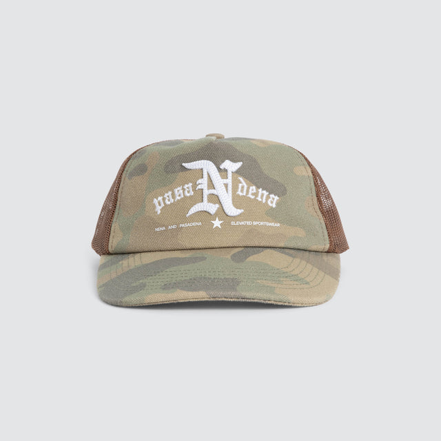 Technical Trucker Cap Airwolf Camo