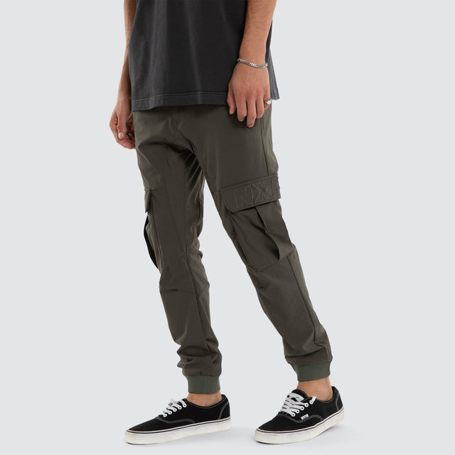 F150 Slim Nylon Cargo Jogger Dark Olive