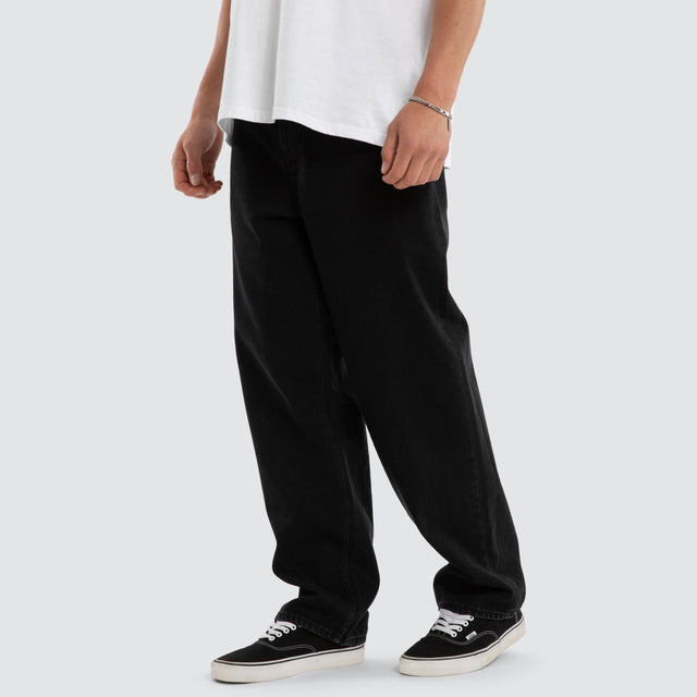 Drive Athletic Baggy Jean Black