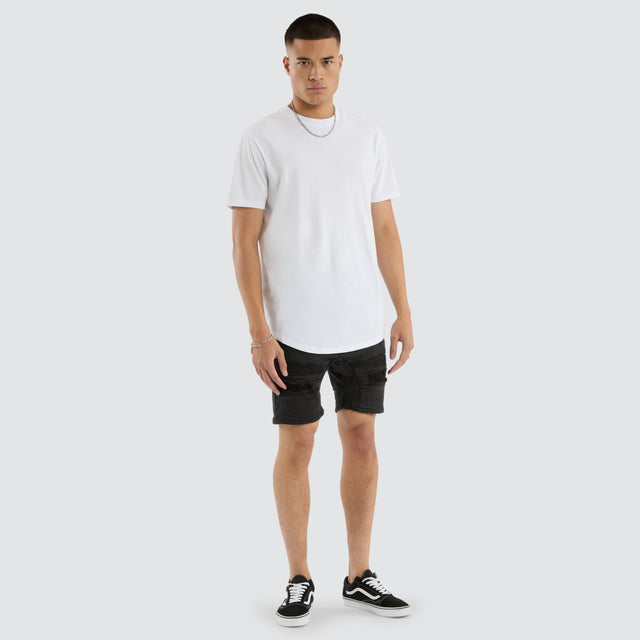 Viper Denim Short Black