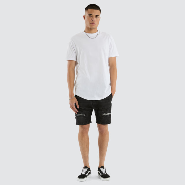 Viper Denim Short Heavy Metal