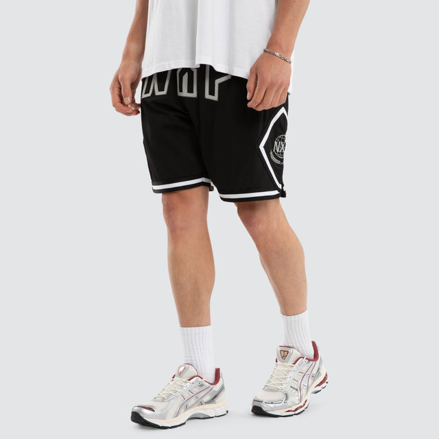 Court Basketball Short Jet Black