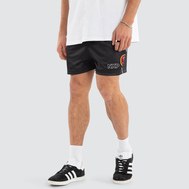 Carlton Draught Global Football Shorts Jet Black