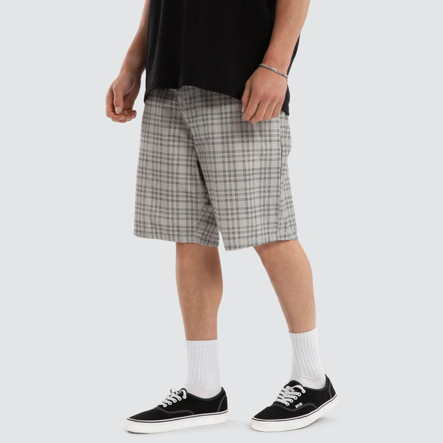 Delay Jort Grey Check