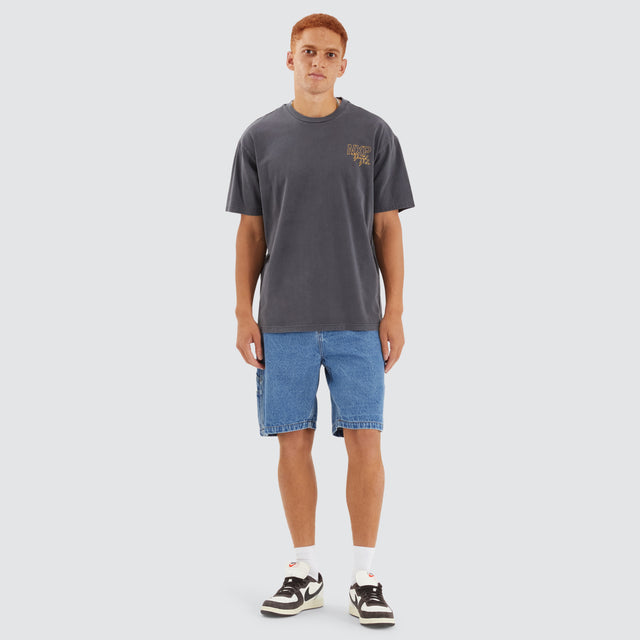 Built Carpenter Jort Shorts Clean Blue