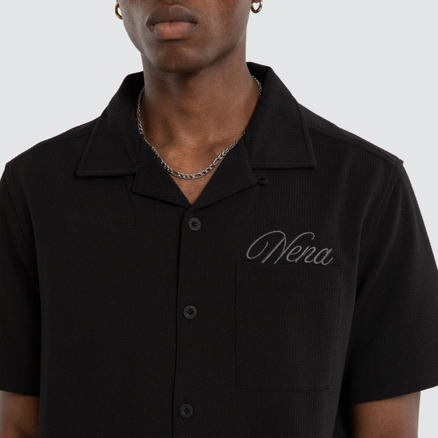 Comfort Short Sleeve Shirt Black