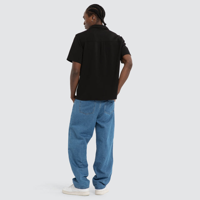 Comfort Short Sleeve Shirt Black