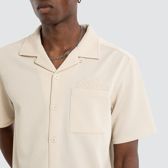 Comfort Short Sleeve Shirt Oatmeal