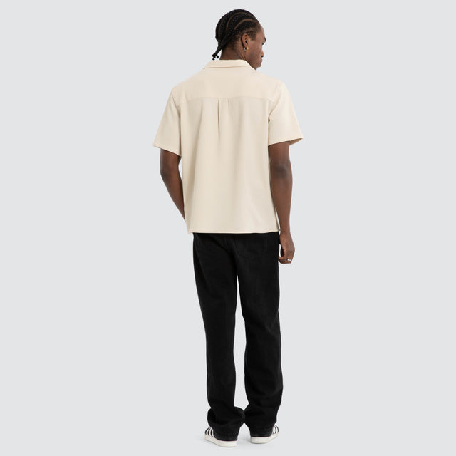Comfort Short Sleeve Shirt Oatmeal