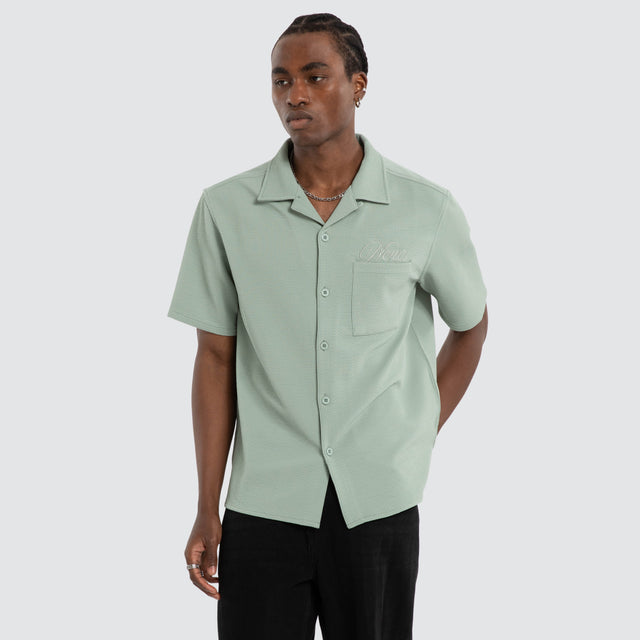 Comfort Short Sleeve Shirt Sage
