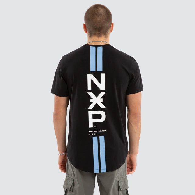 Combat Dual Curved Tee Jet Black