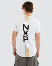 Combat Dual Curved Tee Optical White