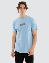 Journey Dual Curved Tee Blue Bell