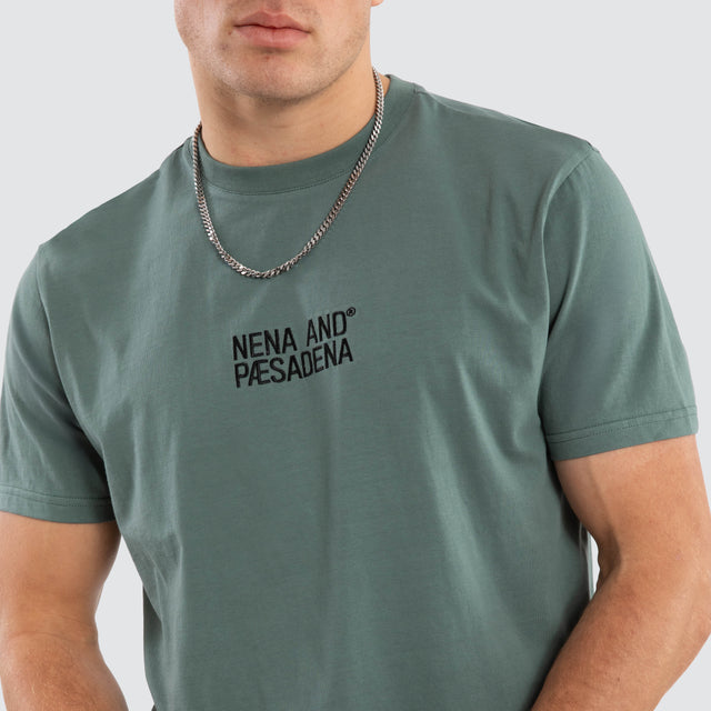 Journey Dual Curved Tee Silver Pine