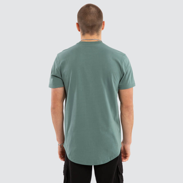 Journey Dual Curved Tee Silver Pine