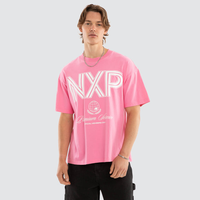 Bank Raptor Tee Pink