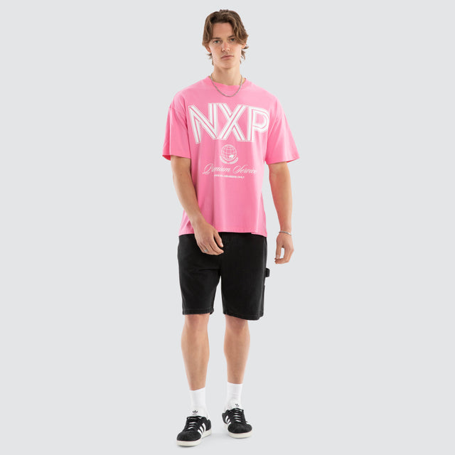 Bank Raptor Tee Pink