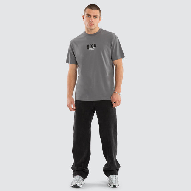 Hardcore Relaxed Tee Lava Smoke