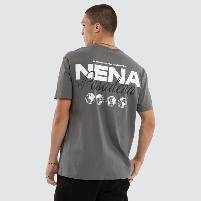 Weekend Relaxed Tee Charcoal