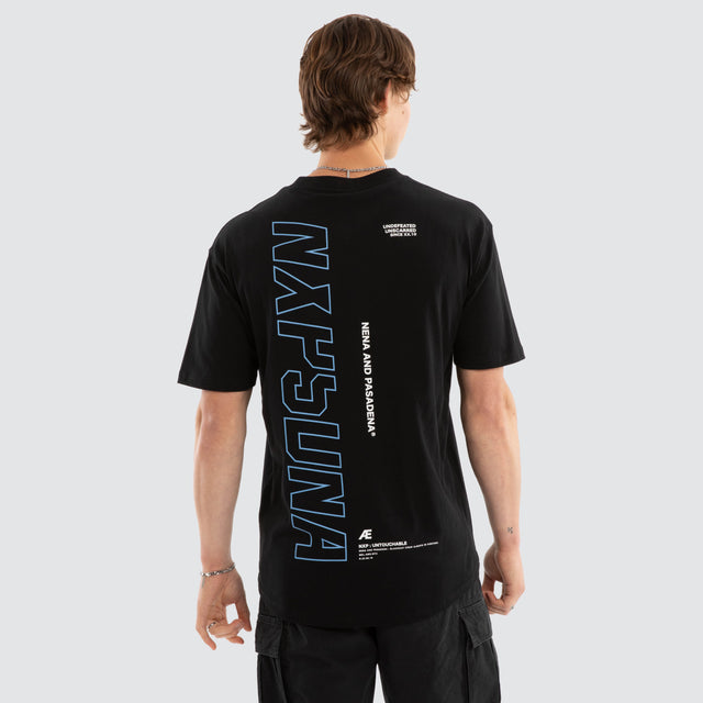 Charge Box Fit Scoop Tee Jet Black