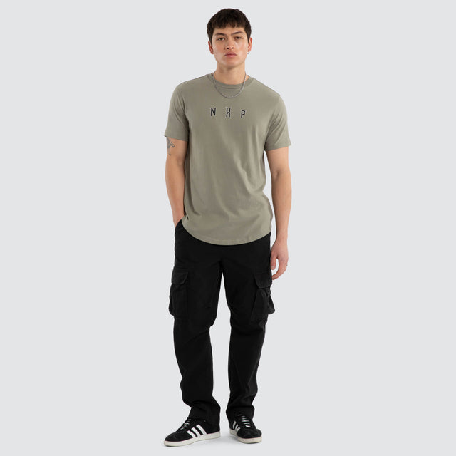 Dominate Dual Curved Tee Shadow