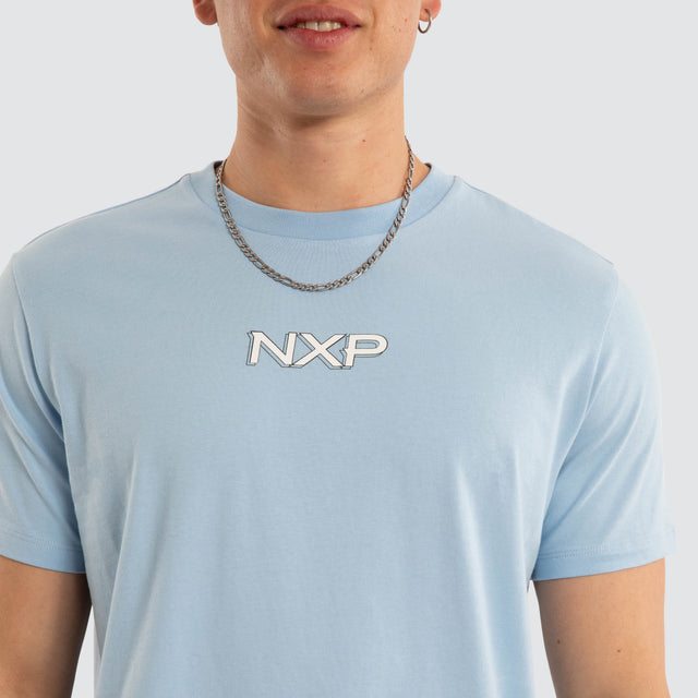Buzz Dual Curved Tee Blue Bell