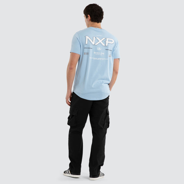 Buzz Dual Curved Tee Blue Bell