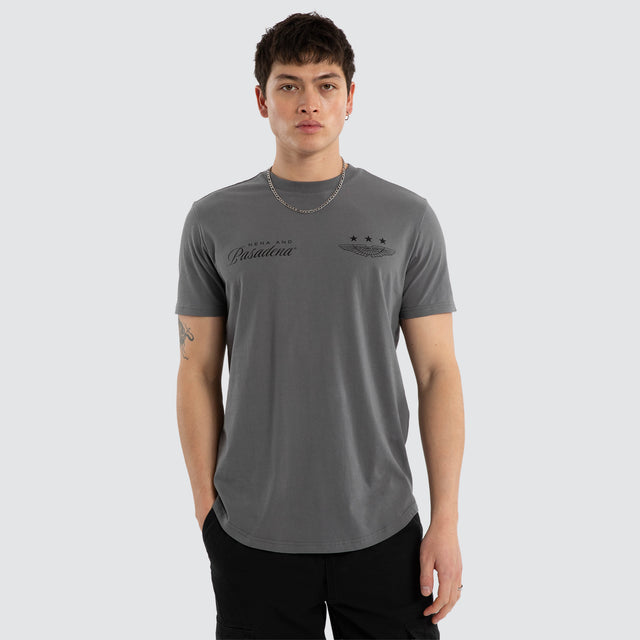 Pledge Dual Curved Tee Lava Smoke