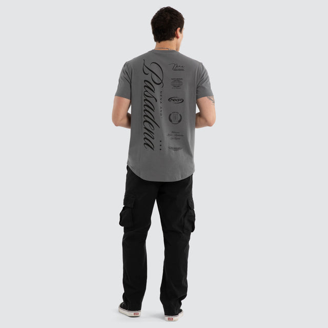 Pledge Dual Curved Tee Lava Smoke