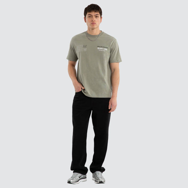Alpha Classic Tee Shadow