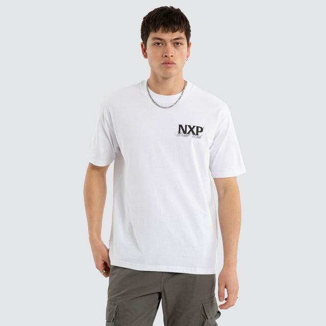 Mirage Box Fit Tee Optical White