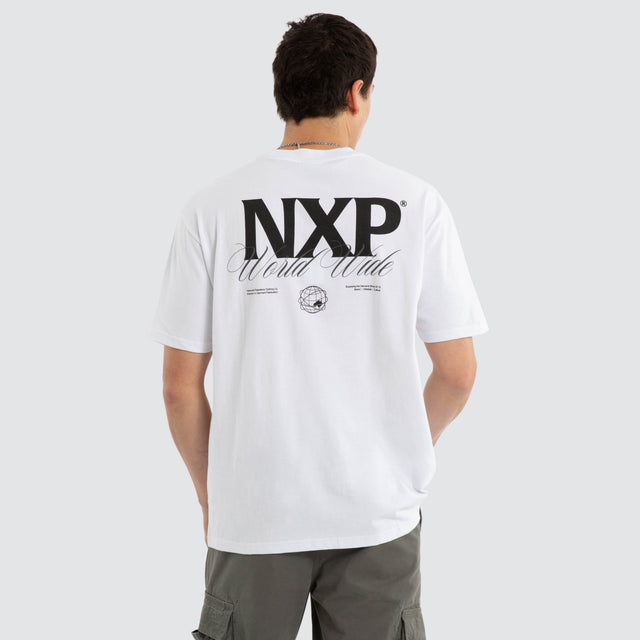 Mirage Box Fit Tee Optical White