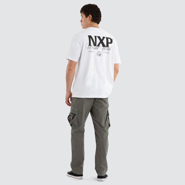 Mirage Box Fit Tee Optical White
