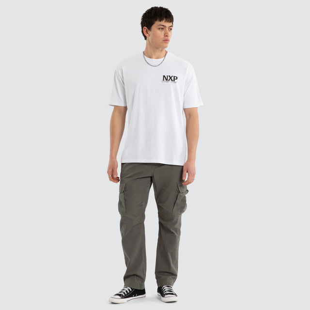 Mirage Box Fit Tee Optical White