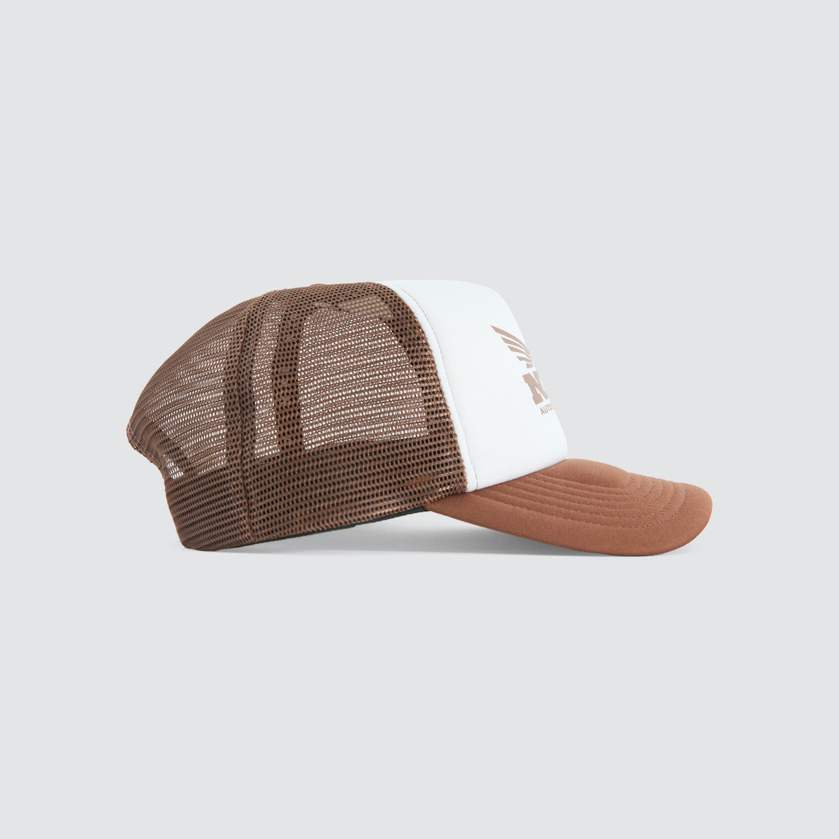 NXP Centaur Trucker Cap in Brown | Neverland Store
