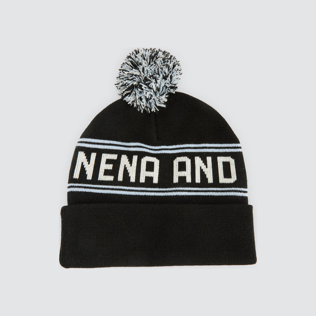 Alpha Beanie Jet black