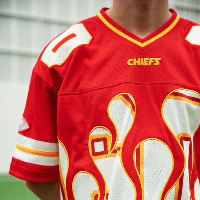 Kansas City Chiefs NFL Flame Jersey Tee Red/White