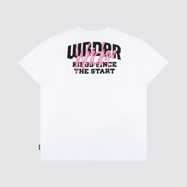 Top Tier Box Fit Tee White