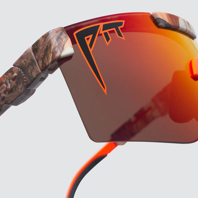 The Actualbush 2.0 Sunglasses - Wide HDPV Polarized Red