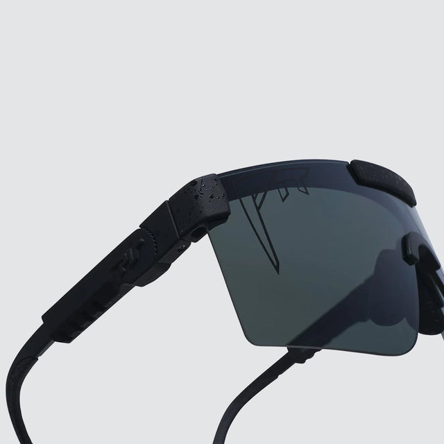 The Blacking Out 2.0 Sunglasses - Wide HDPV Polarized Mirror