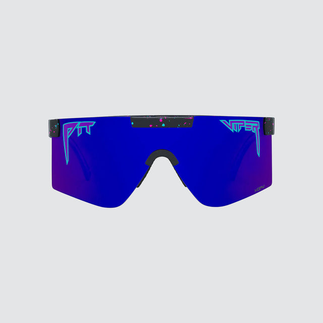 The Midnight 2.0 Sunglasses - Wide HDPV Polarized Purple