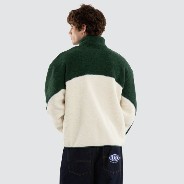 Sonic Quarter Zip Sherpa Fleece Zine
