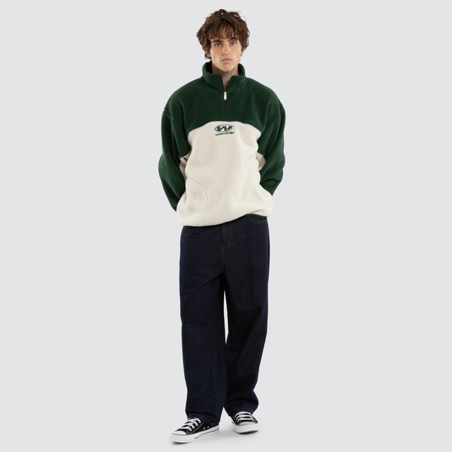 Sonic Quarter Zip Sherpa Fleece Zine
