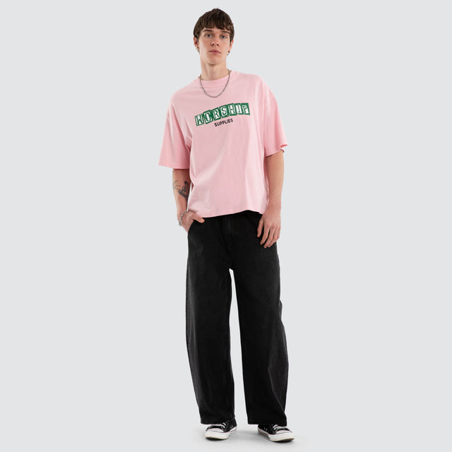 Dogs Life Crop Tee Pink Parfait