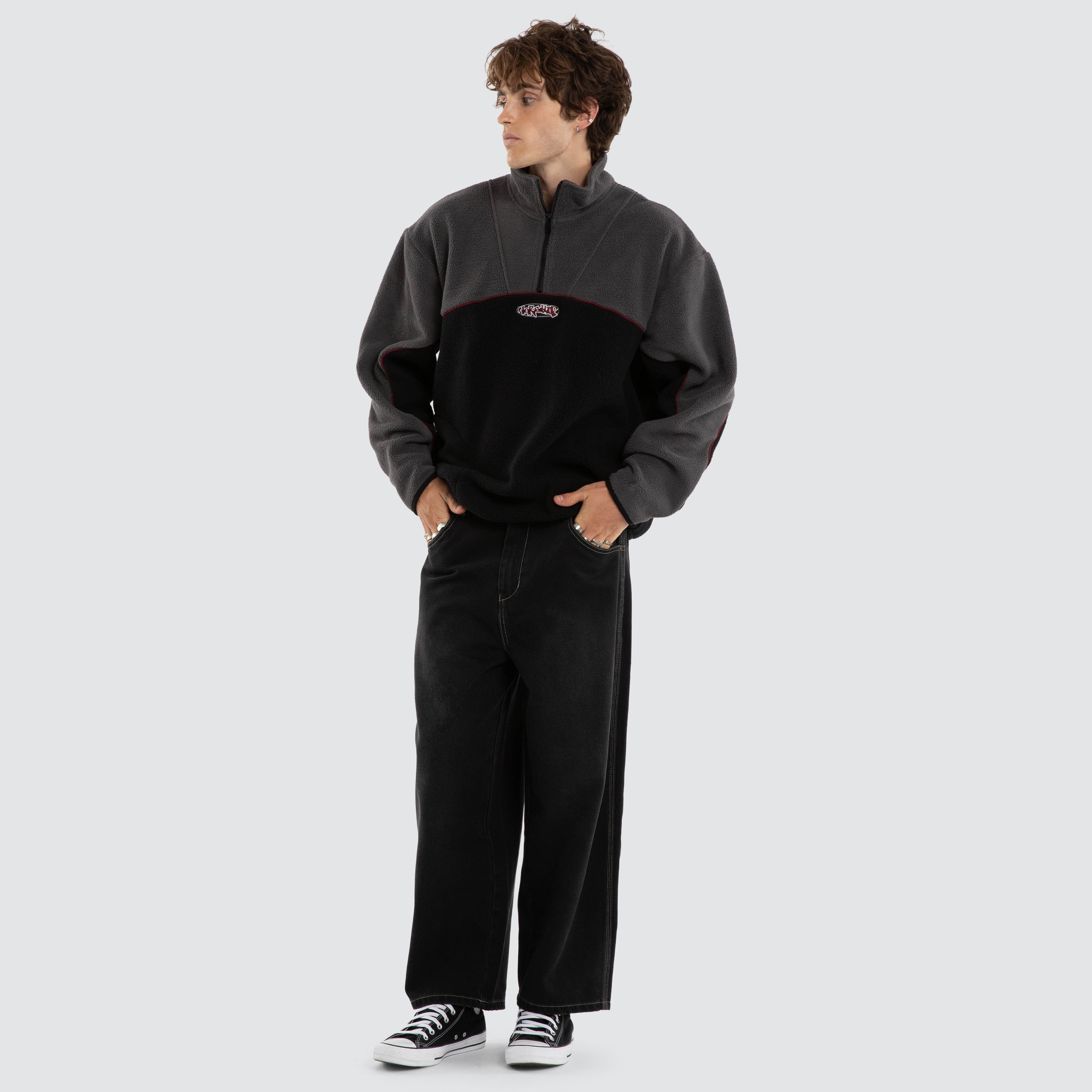 Worship Wyldstyle Sherpa Fleece in Black | Neverland Store