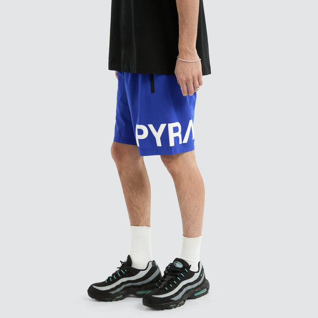 Team Nylon Short Cobalt Blue