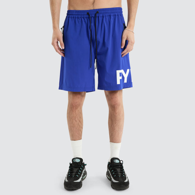 Team Nylon Short Cobalt Blue