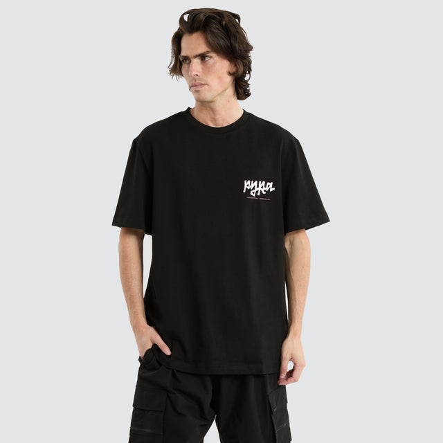 Inca Logo Tee Black